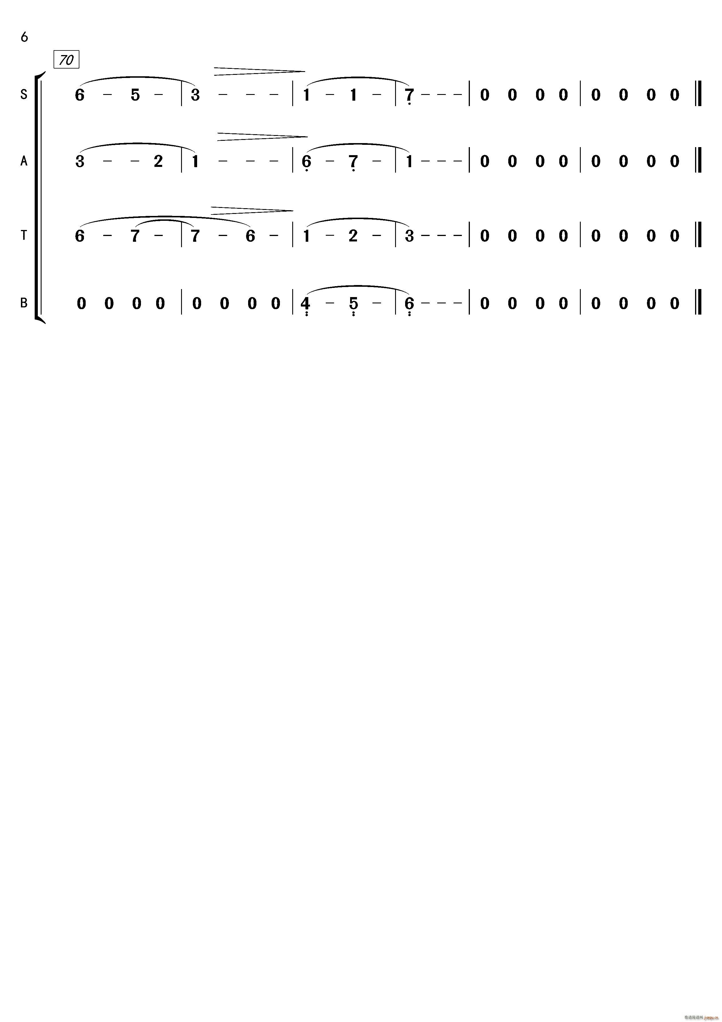 大鱼合唱谱584411678(合唱谱)5