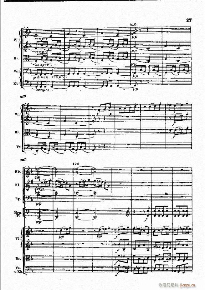 贝多芬 田园交响曲 全部 目录1 60(总谱)43