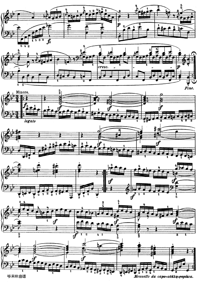 第十一钢琴奏鸣曲-op.22-贝多芬(钢琴谱)15