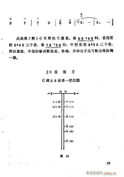 板胡演奏法61-80(十字及以上)19