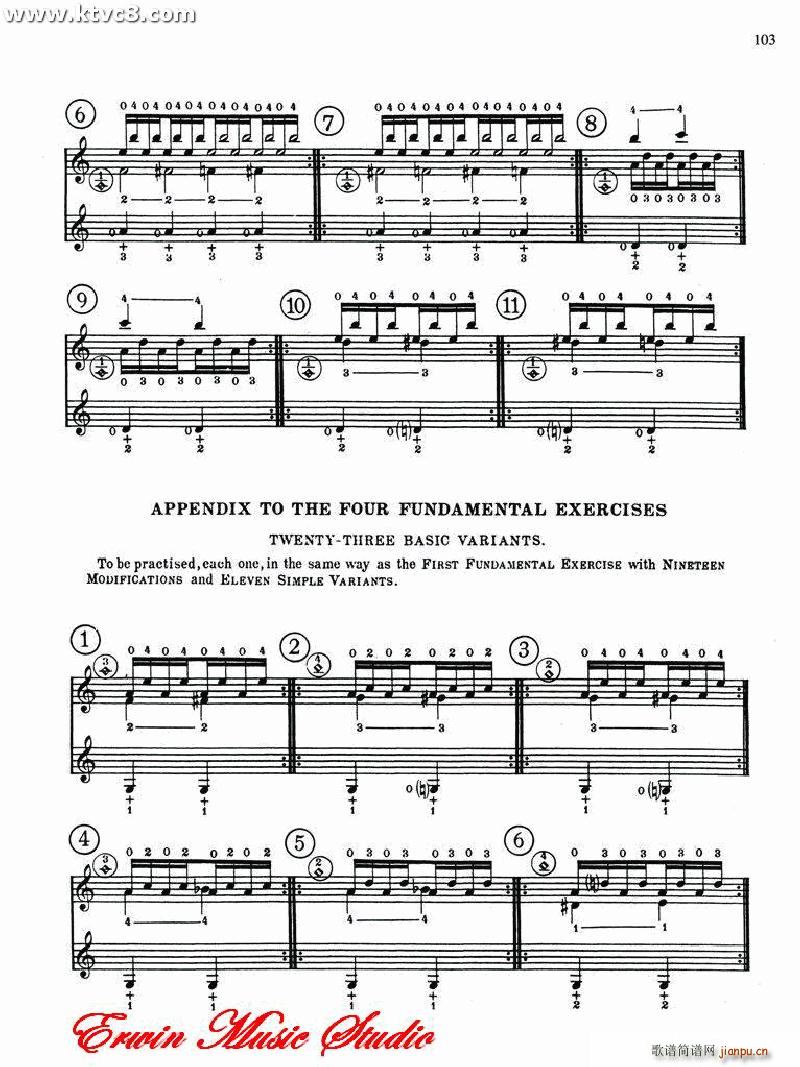 德米特里 康斯坦丁 多尼斯 小提琴三手指基础练习 作品 15 第一(小提琴谱)16