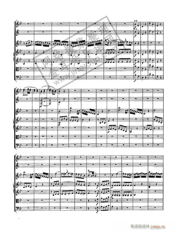 莫扎特降b调13-19-小提琴(小提琴谱)6