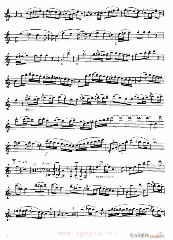 C Major Concerto-长笛 2