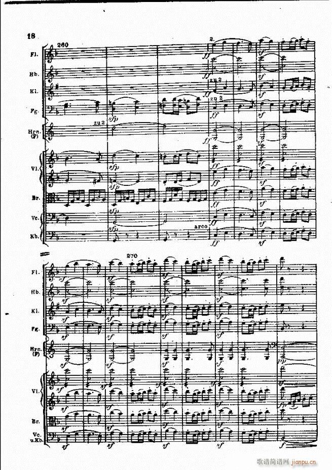 贝多芬 田园交响曲 全部 目录1 60(总谱)34