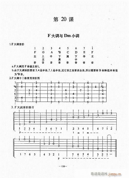 民谣吉他经典教程101-140(吉他谱)39