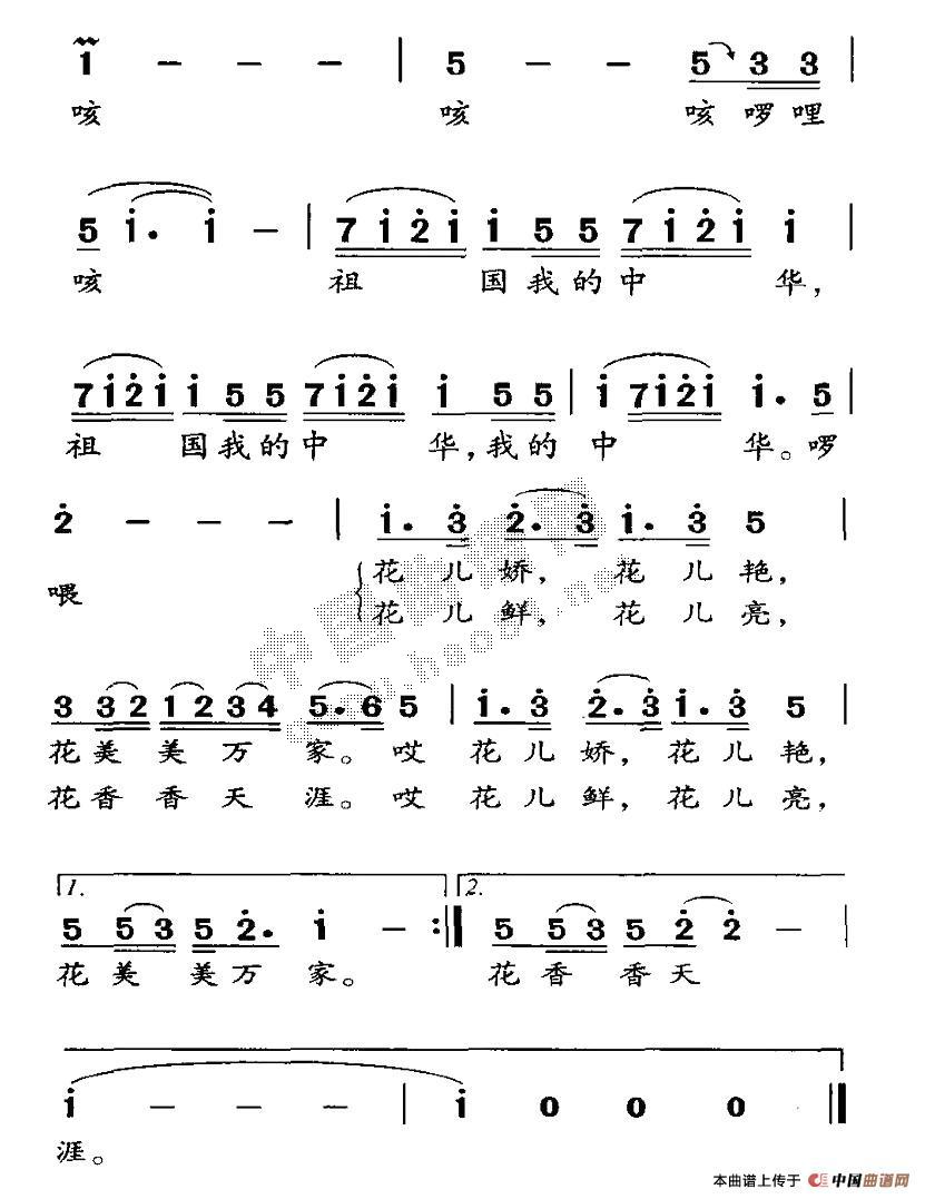 鲜花盛开的祖国 2