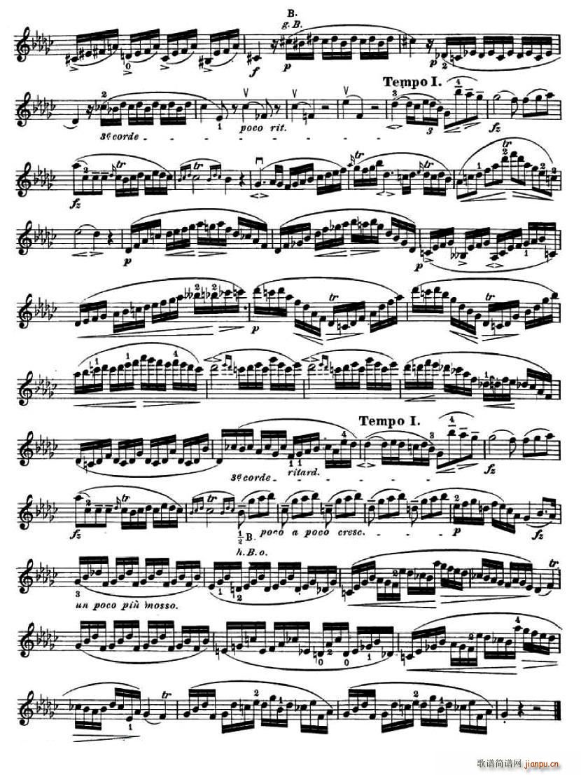 24首小提琴练习曲之13 2