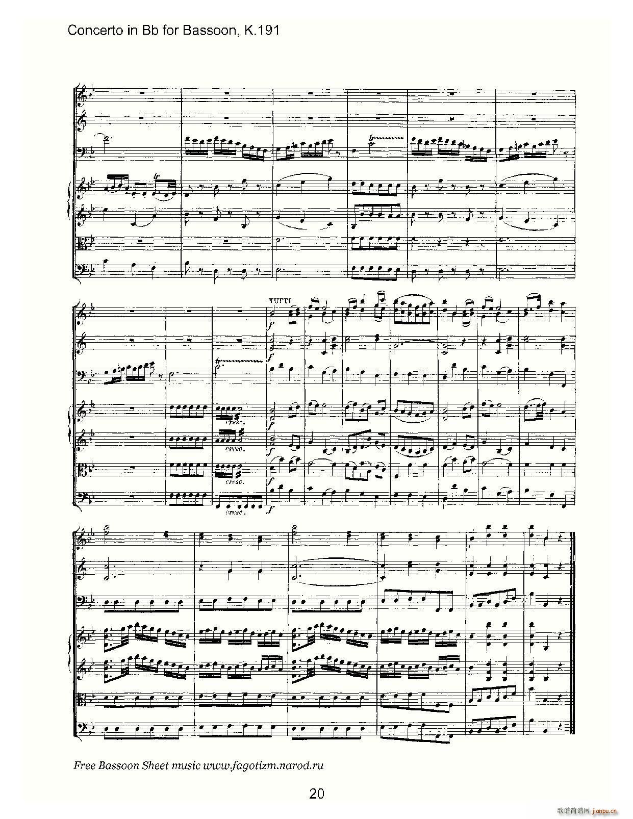 mozart score 莫扎特(总谱)20