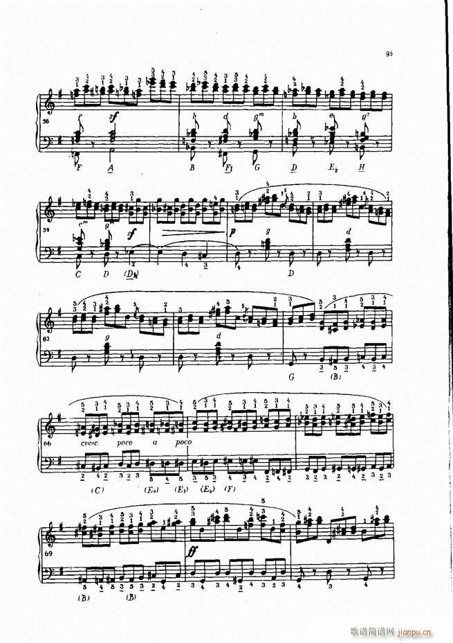 车尔尼手风琴练习曲集 Ⅳ(手风琴谱)75