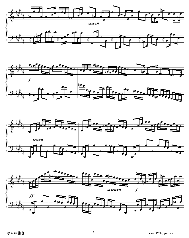 EtudeinBMajor-圣-DanielL.Simpson(钢琴谱)6