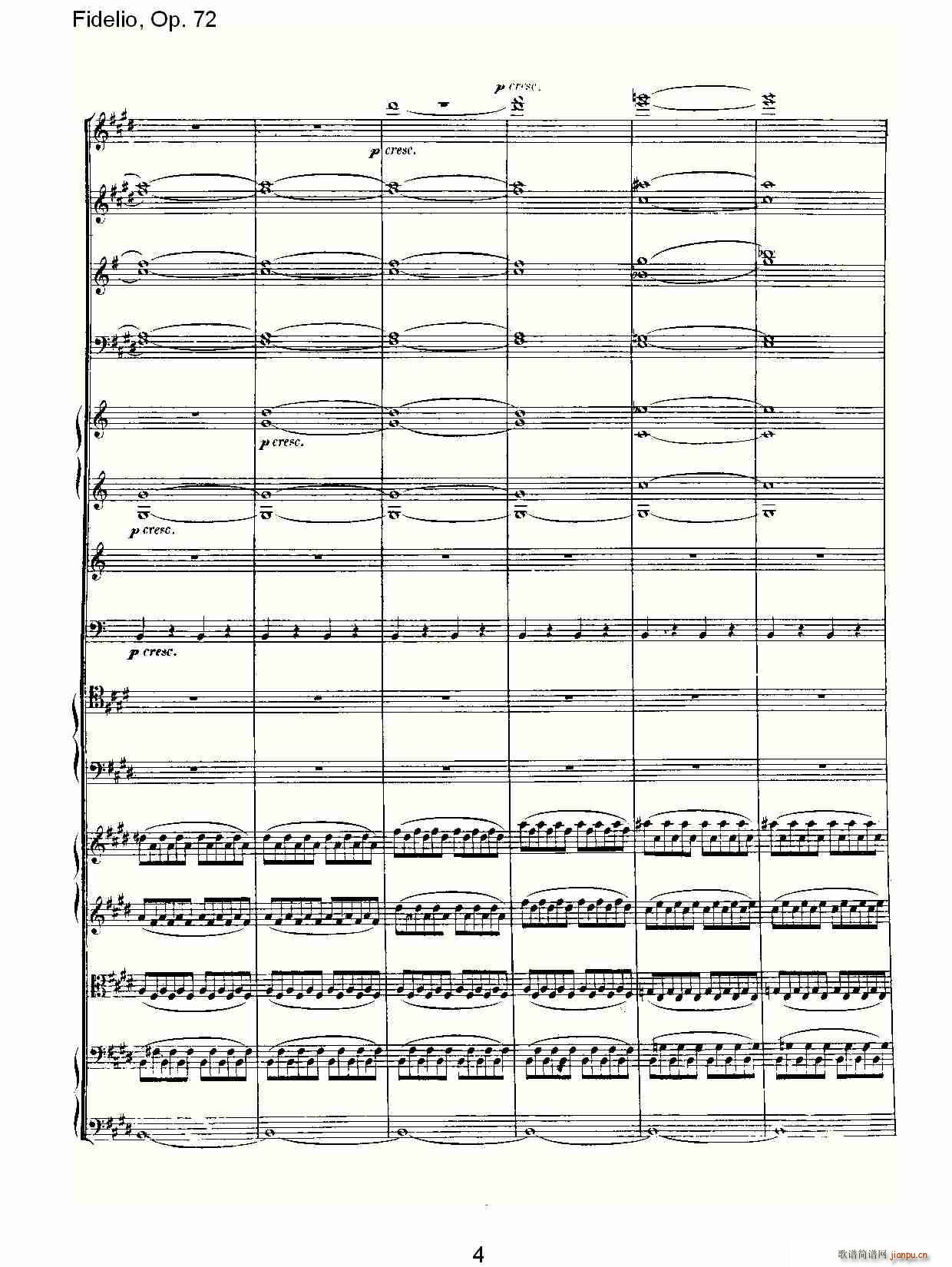 Fidelio，Op.72 4