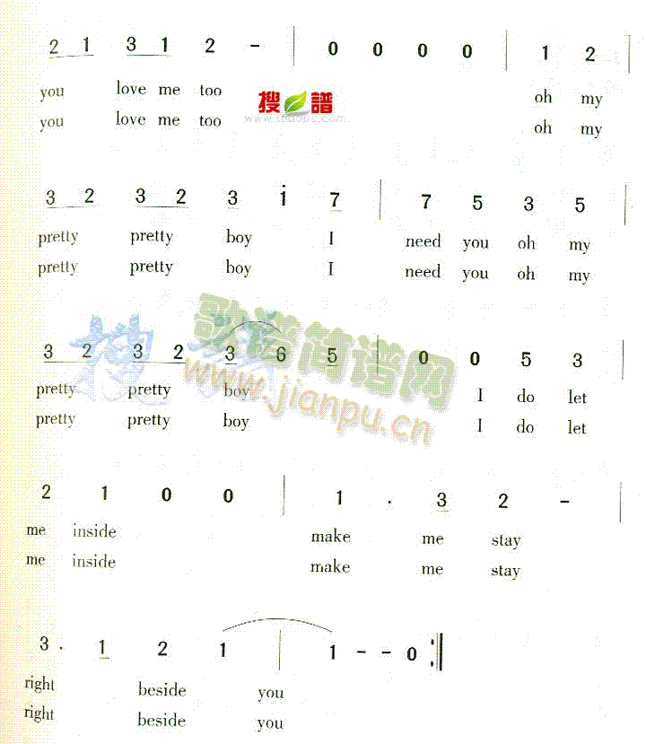 PrettyBoy(九字歌谱)3