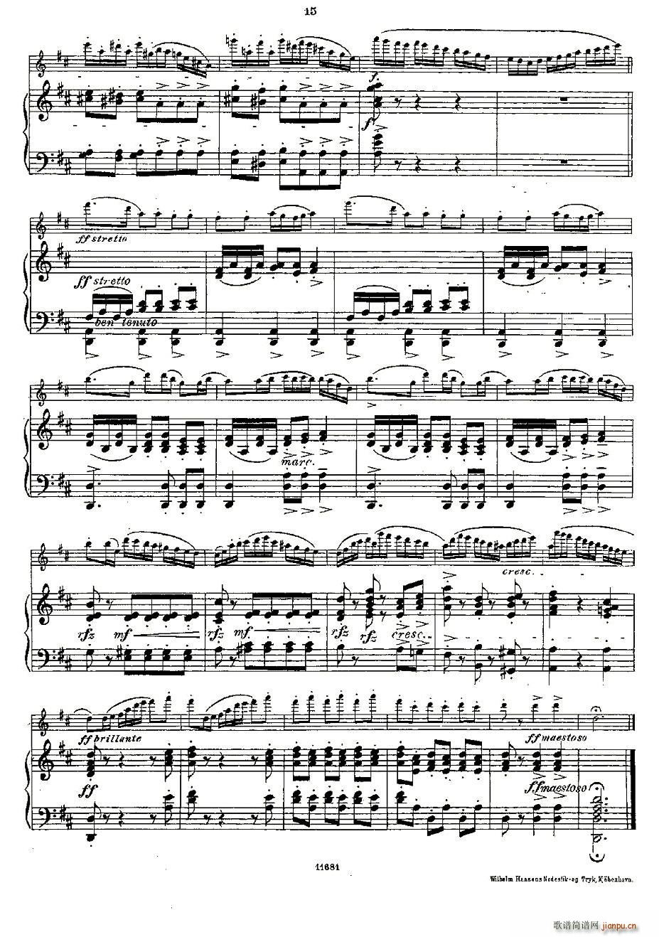 Fantaisies nationales. Op. 59, 4.(笛箫谱)13