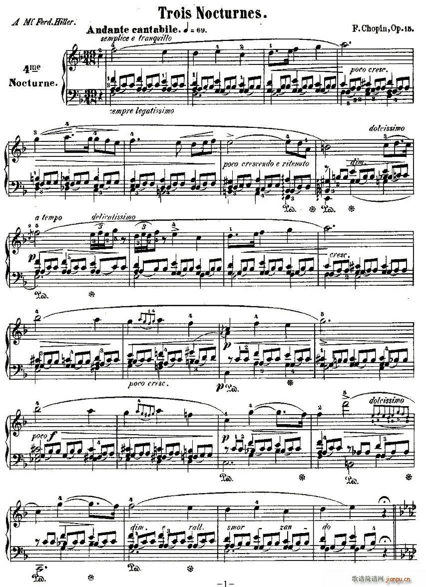 F大调夜曲Op.15-1(十字及以上)1