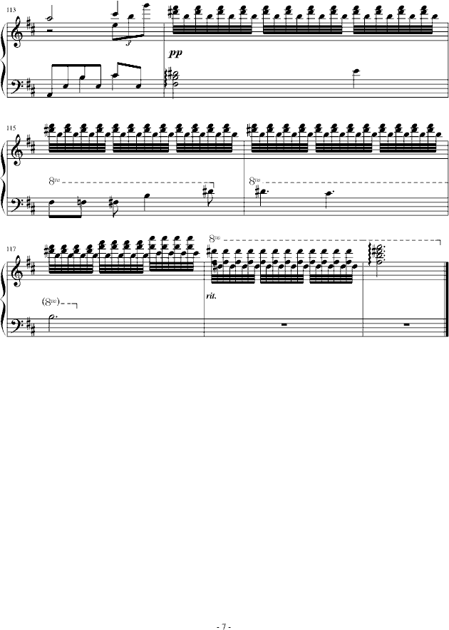 幻想曲第二章(鋼琴譜)7