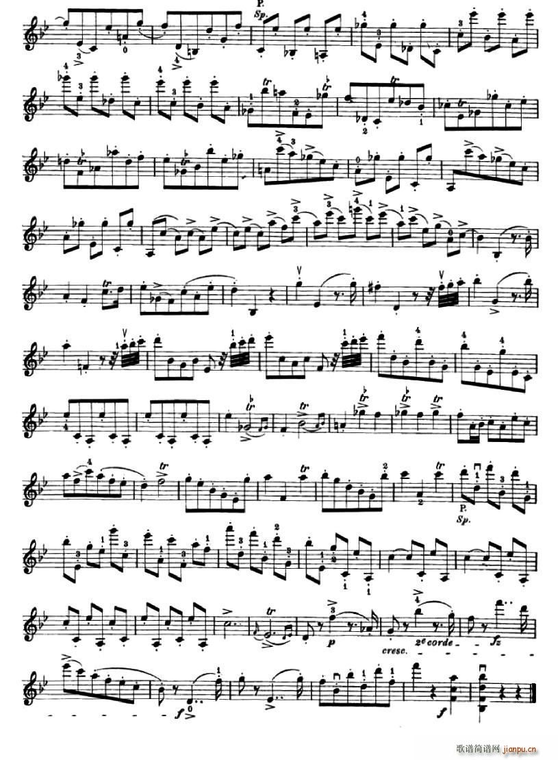 24首小提琴练习曲之21 2