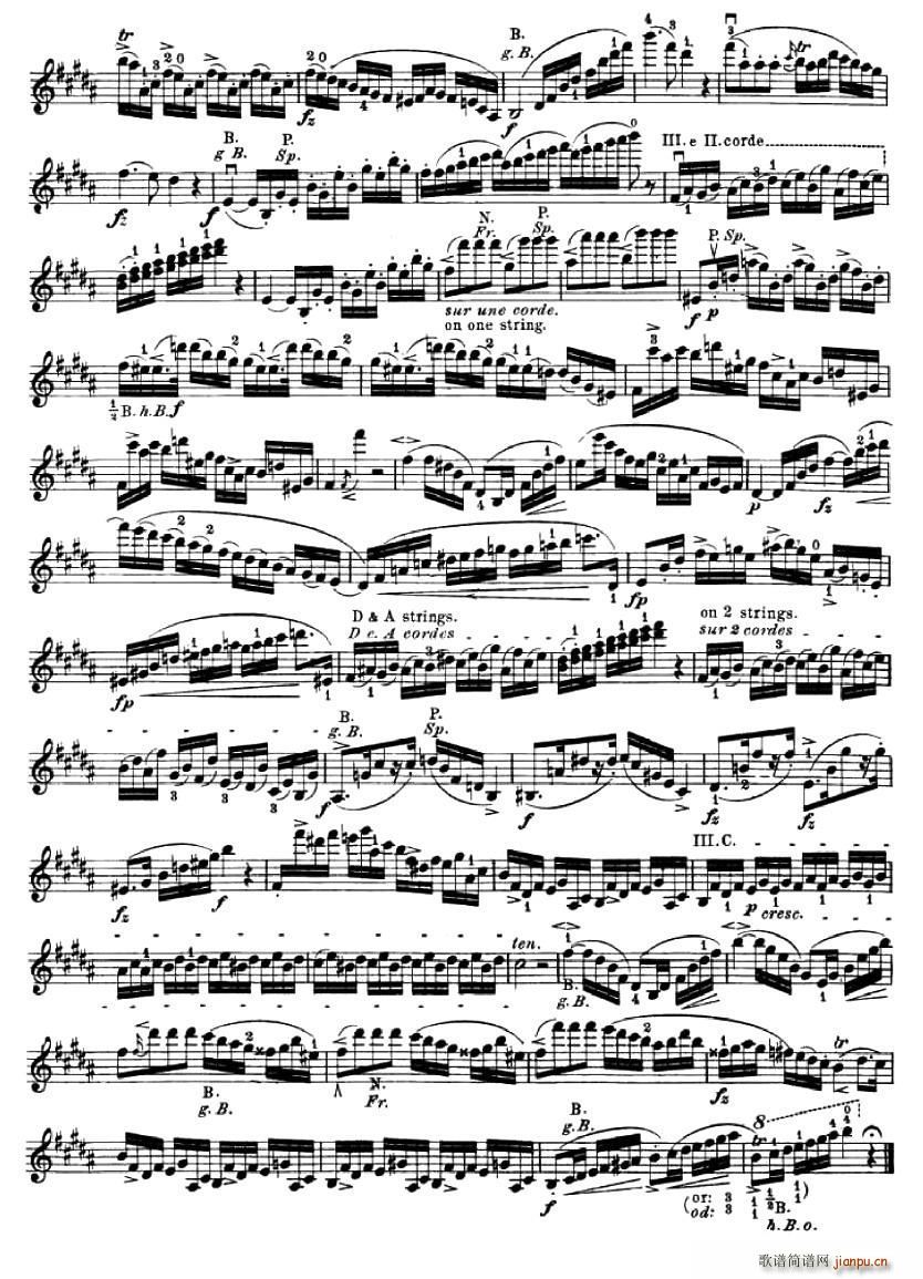 24首小提琴练习曲之11 2