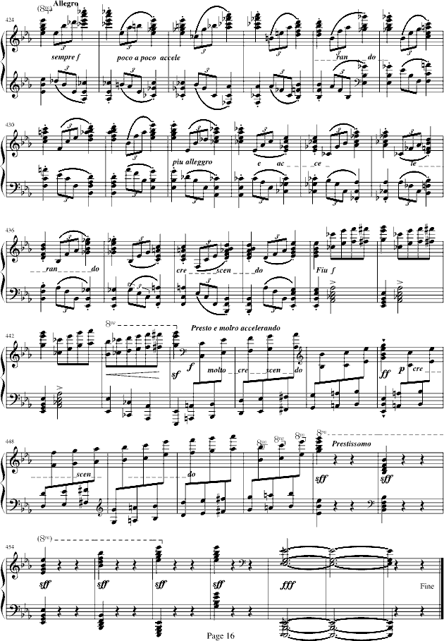 蓝色多瑙河-Schulz-Evler改编(钢琴谱)16