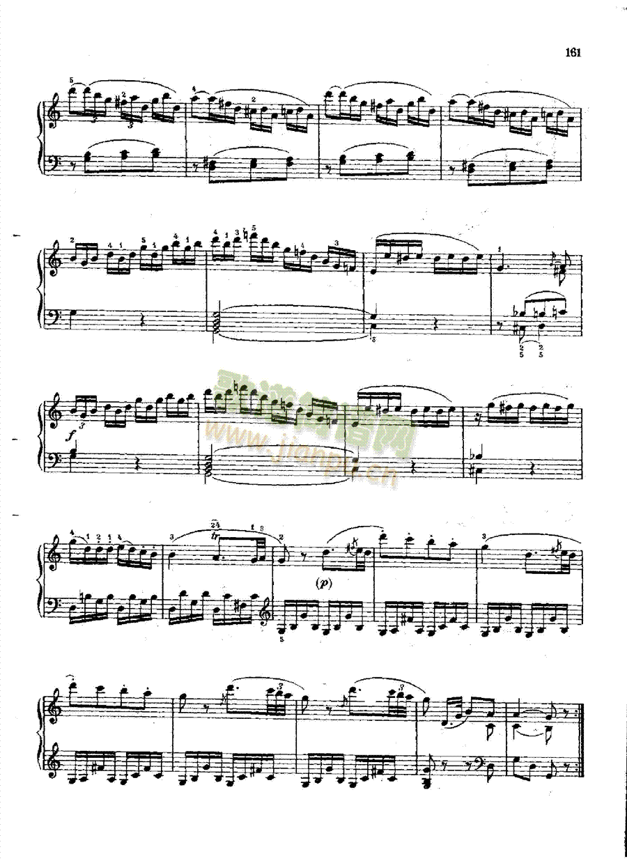 奏鸣曲Nr.330键盘类钢琴(钢琴谱)13