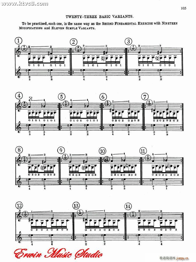 德米特里 康斯坦丁 多尼斯 小提琴三手指基础练习 作品 15 第一(小提琴谱)18