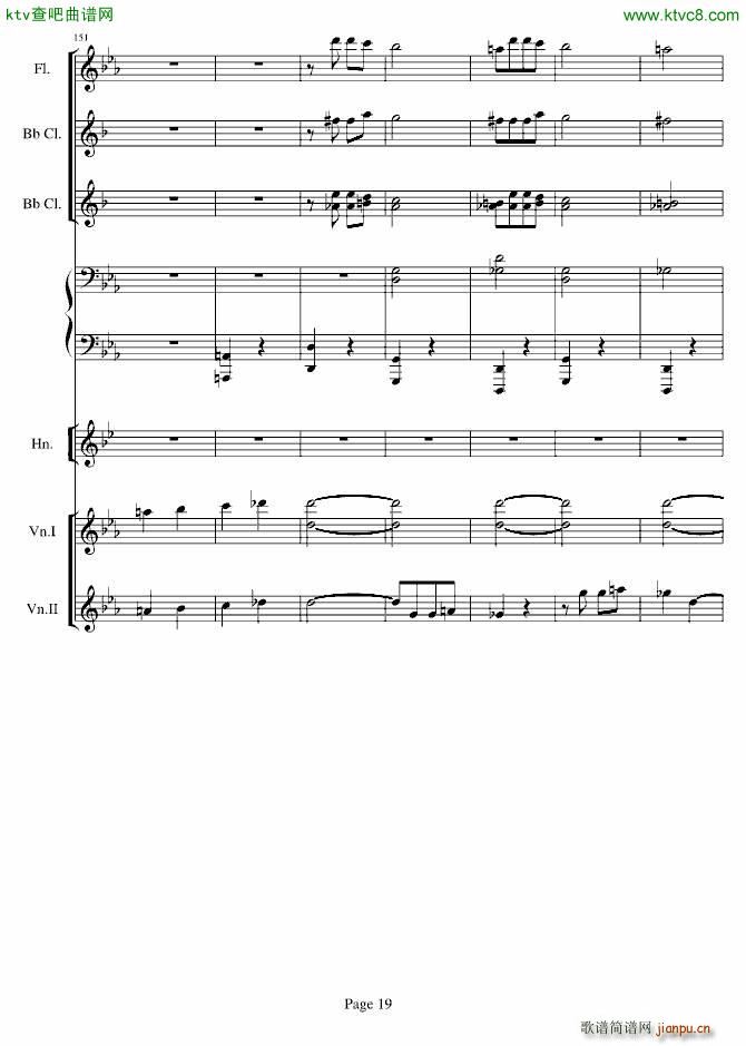 贝多芬的C小调第五命运交响曲(总谱)19