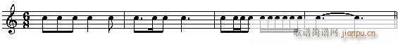 音乐高考必读—乐理应考速成 第四章有关的节拍的试题(十字及以上)8