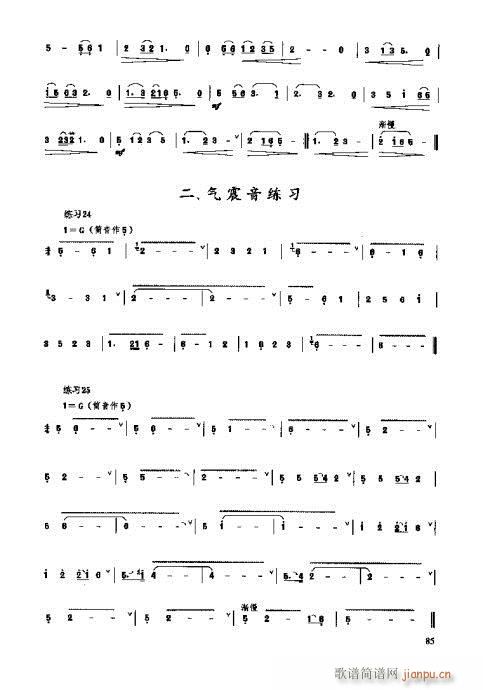 埙演奏法81-100页(十字及以上)5
