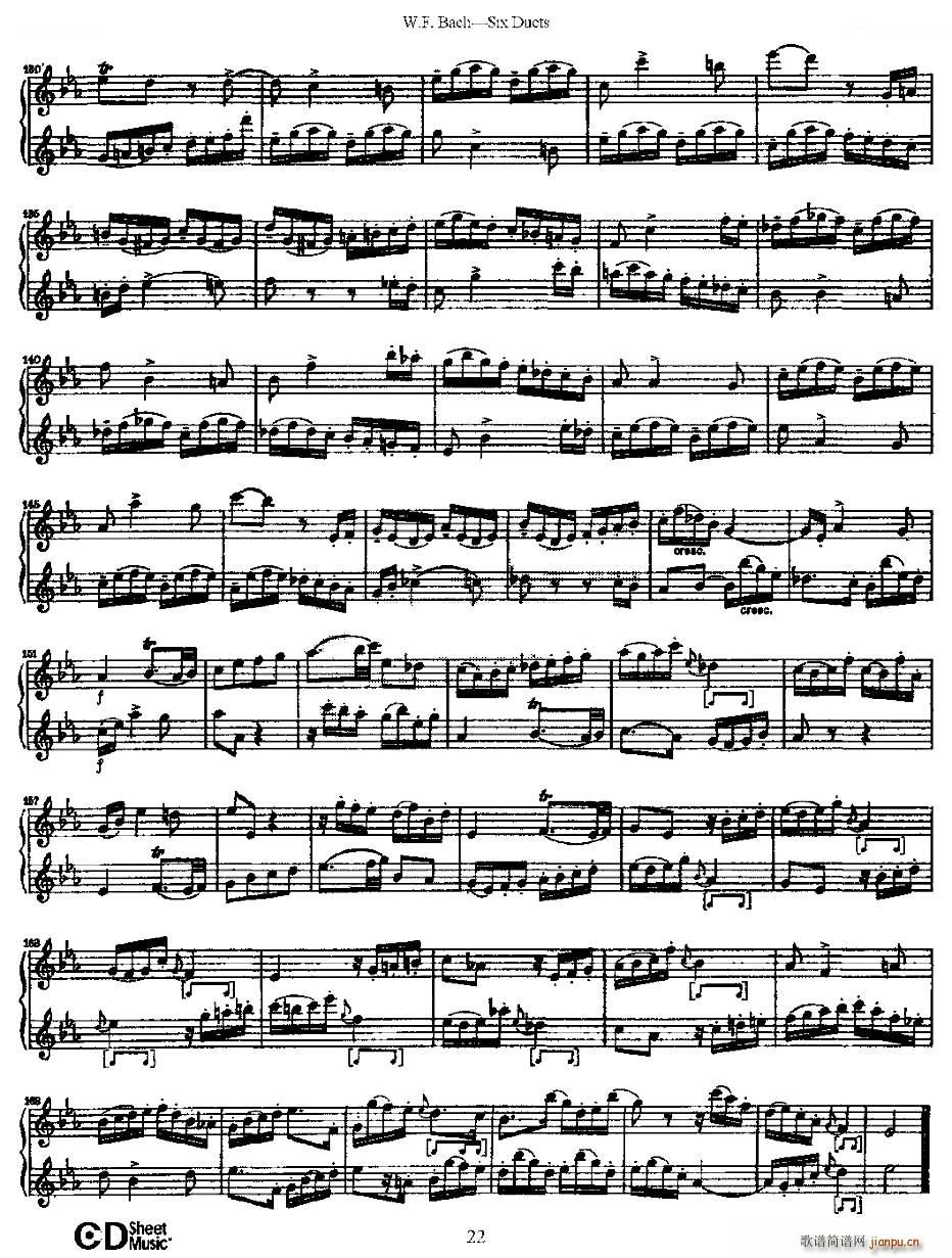 Six Duets 之三 六首二重奏练习曲 铜管(总谱)9