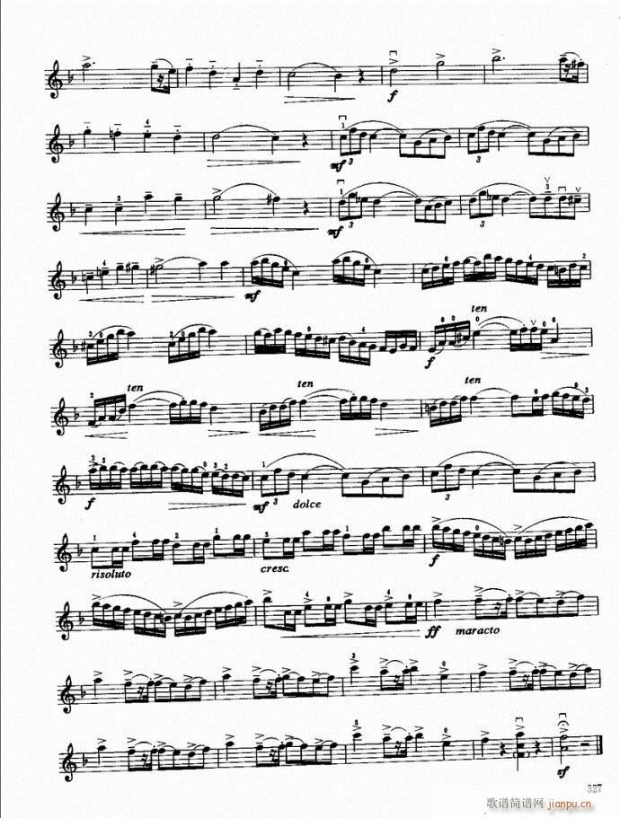 （下册）301-340(小提琴谱)27