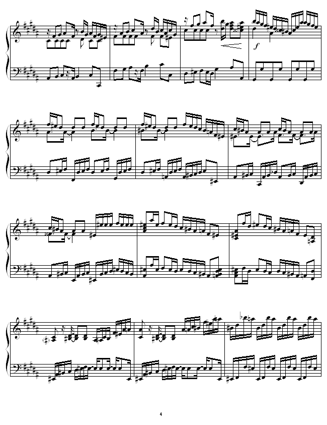 EtudeinBMajor-圣 4