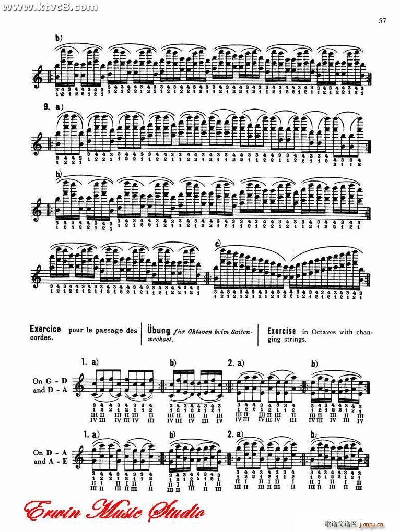德米特里 康斯坦丁 多尼斯 小提琴技术的演奏艺术1 2(小提琴谱)11