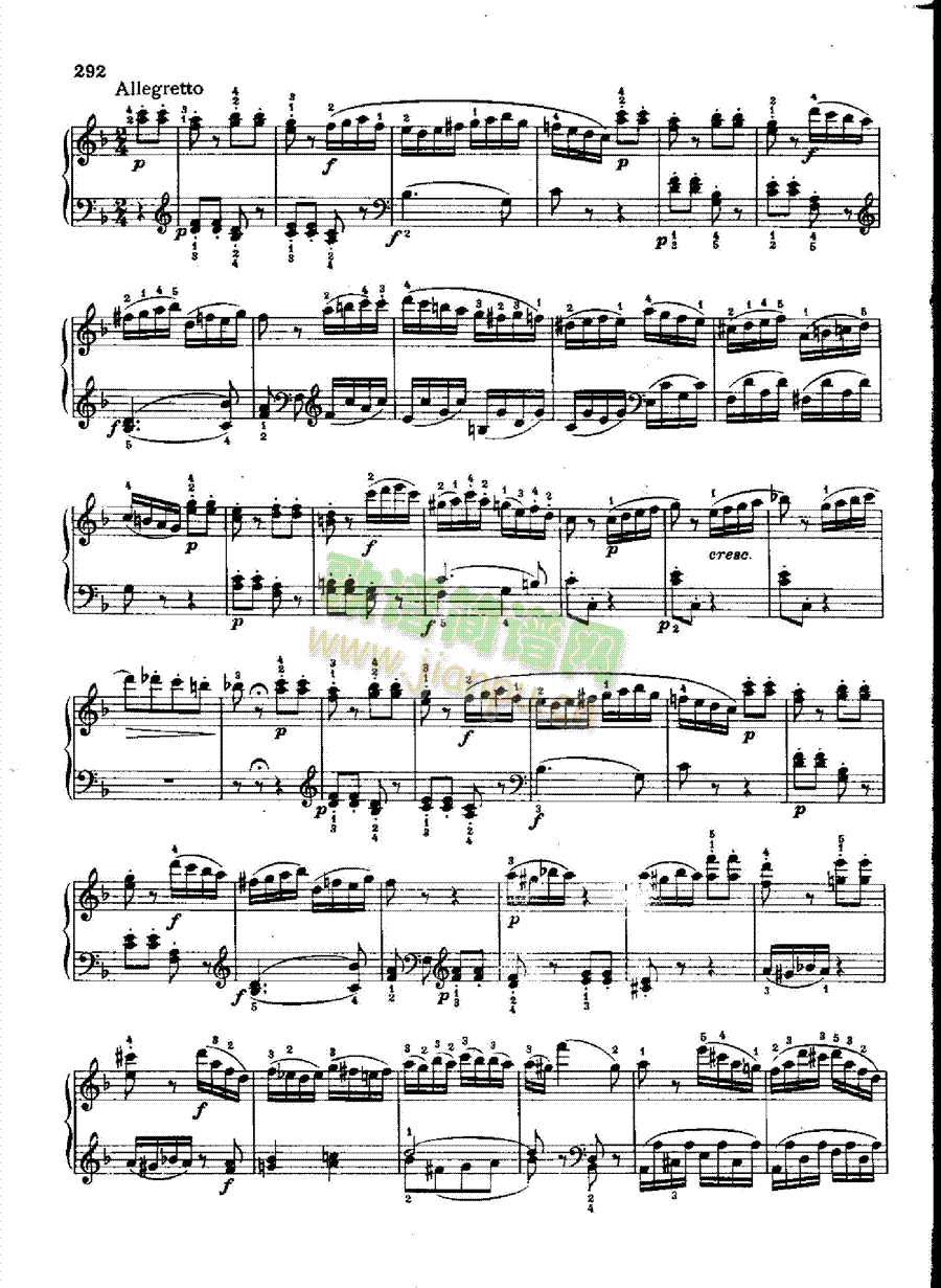 奏鸣曲Nr.547a键盘类钢琴(钢琴谱)12