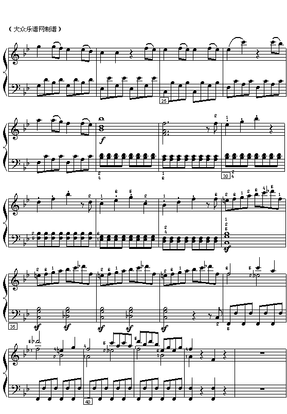 莫扎特：第40交响乐第一乐章 2