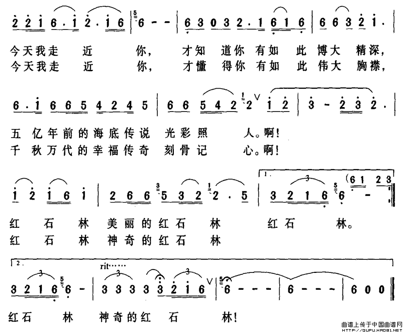 美麗神奇的紅石林 2