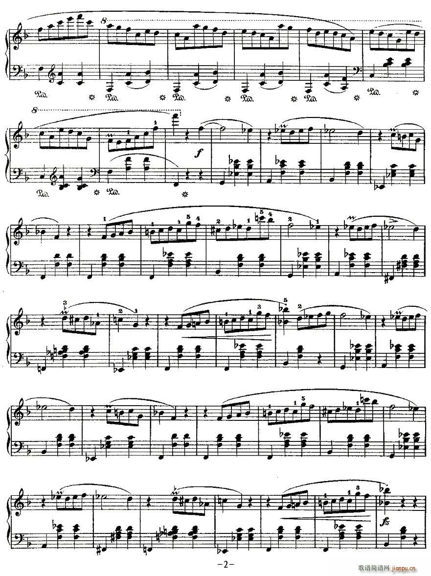 valse brillante，Op.34, No.3 2