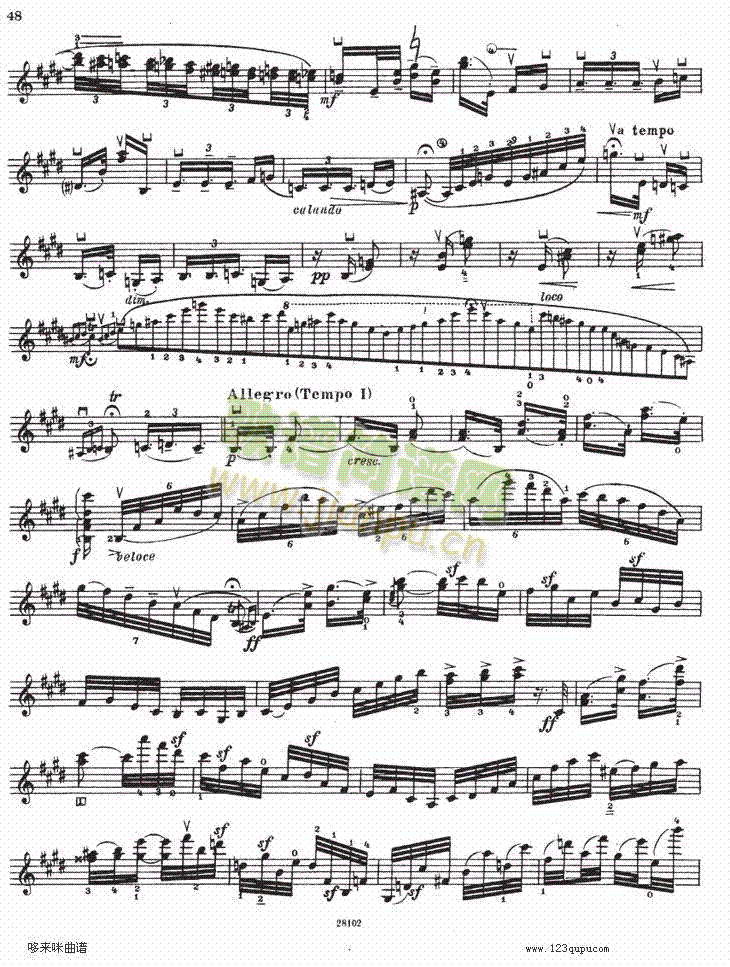 伊萨伊小提琴奏鸣曲(其他乐谱)5