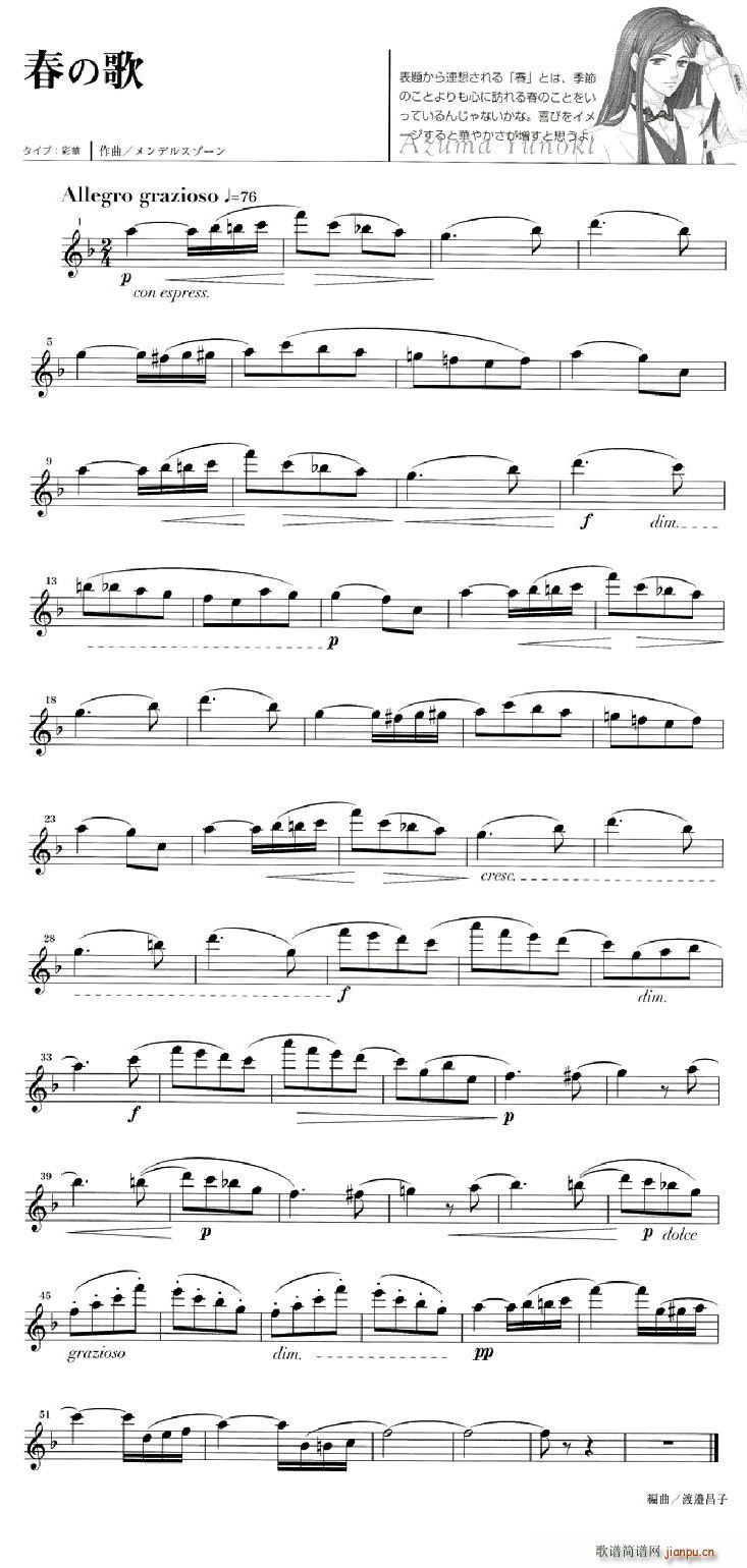 金色琴弦(笛箫谱)6