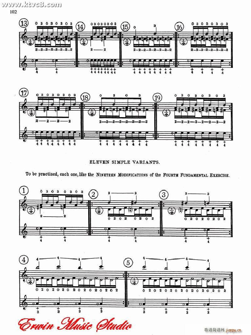 德米特里 康斯坦丁 多尼斯 小提琴三手指基础练习 作品 15 第一(小提琴谱)15