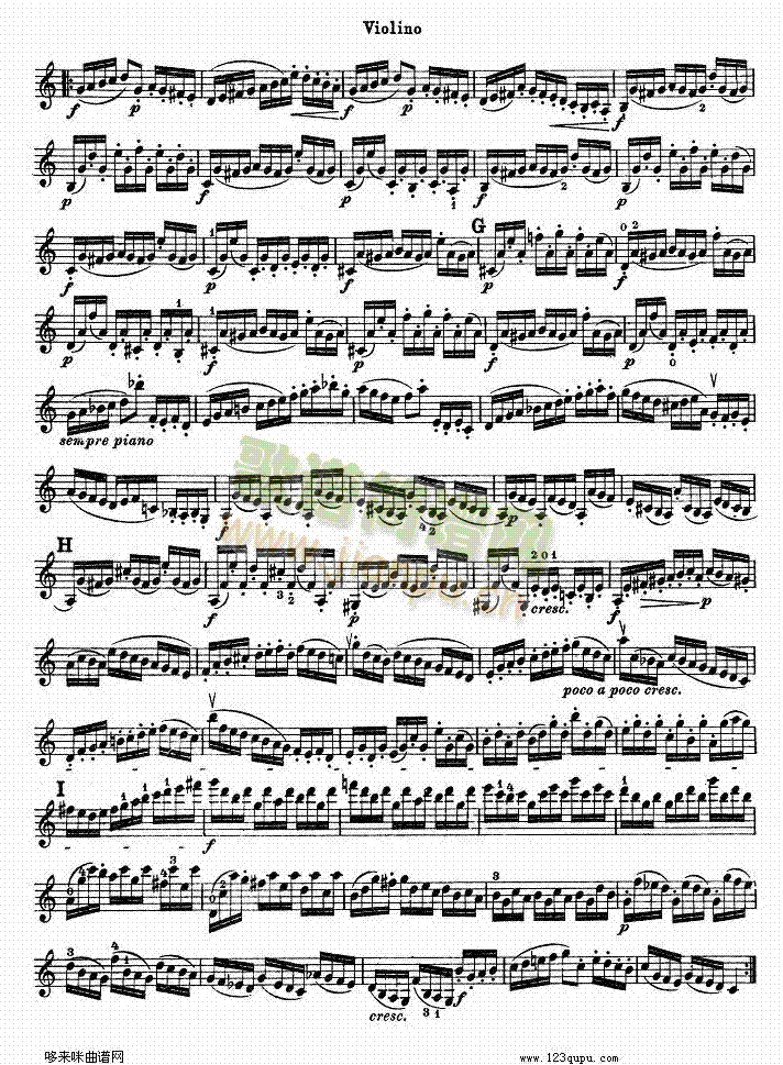 巴赫小提琴协奏曲3(其他乐谱)8