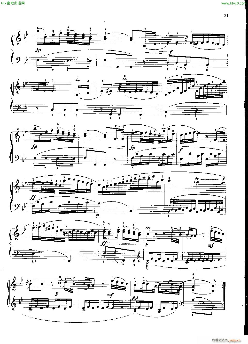 贝多芬小奏鸣曲 六(总谱)7