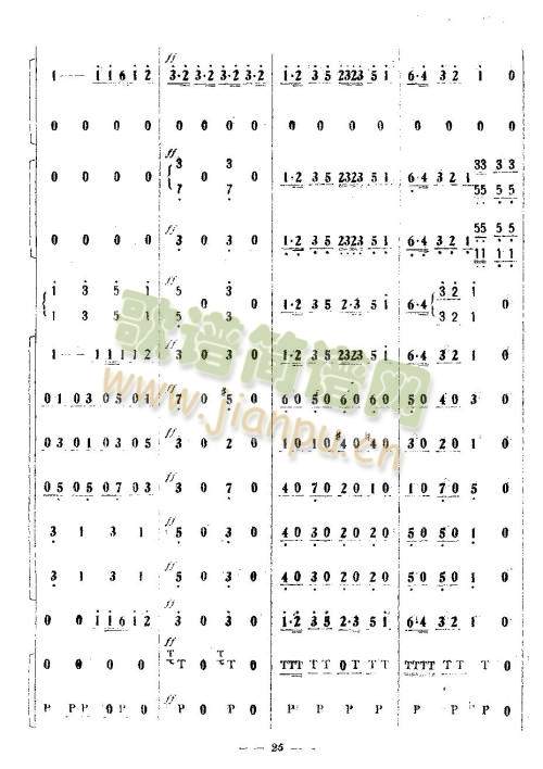 欢舞曲25-28(总谱)1