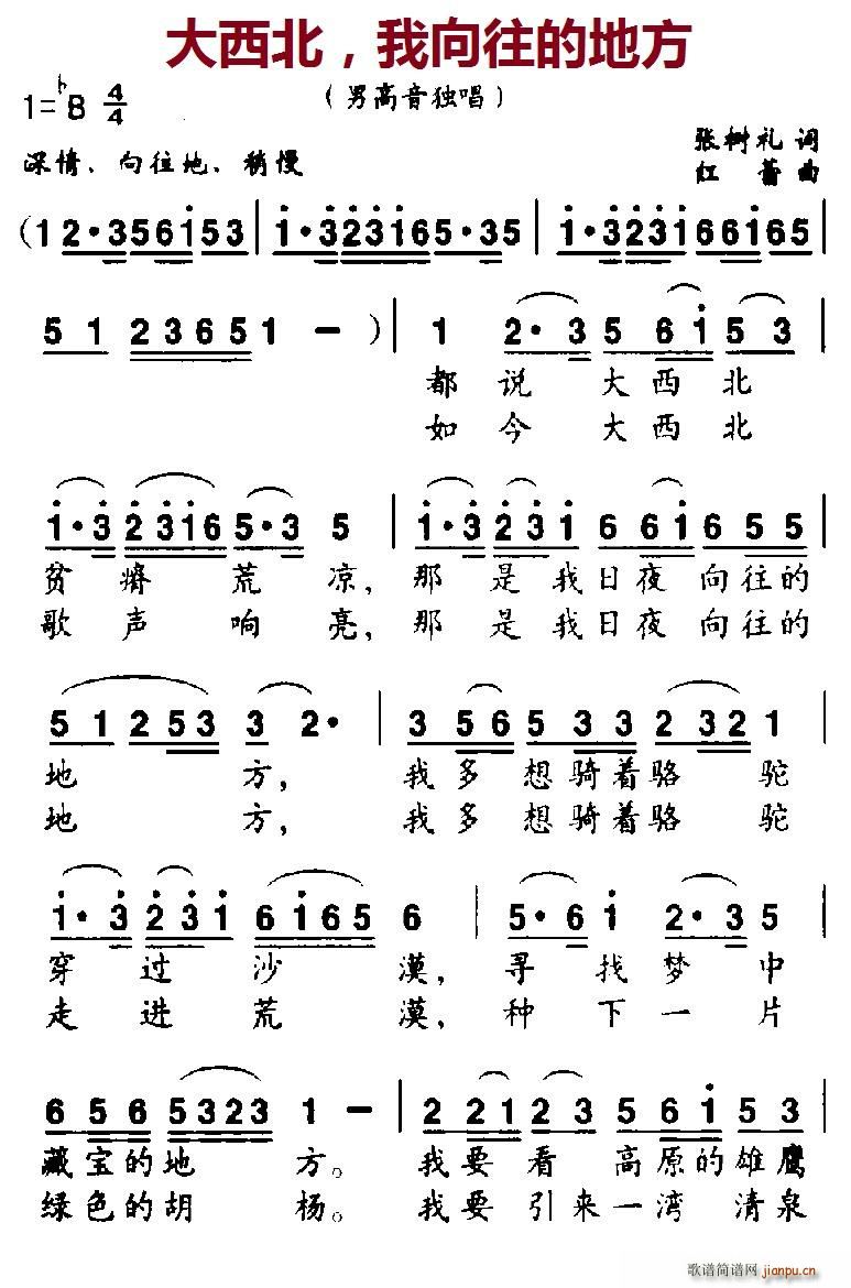 大西北，我向往的地方(十字及以上)1