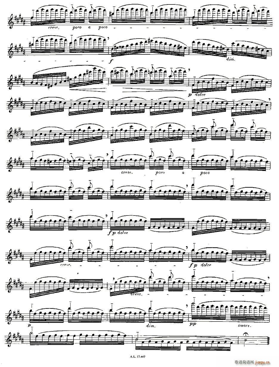 Moyse - 25 Studies after Czerny flute 2