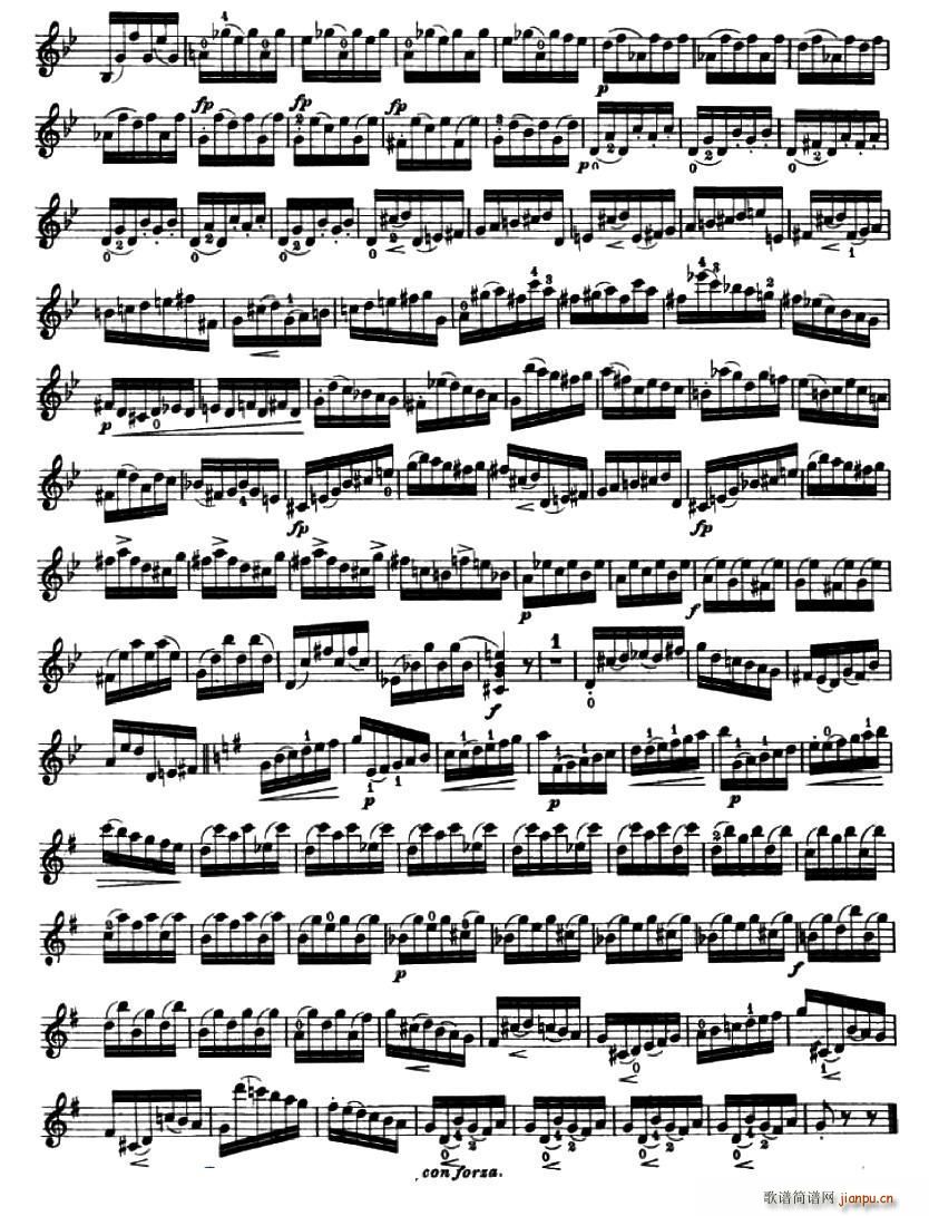 24首小提琴练习曲之22 2