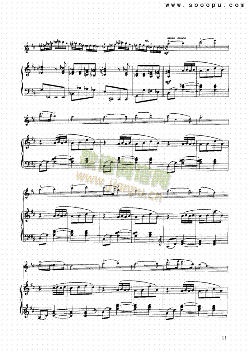 回旋曲弦乐类小提琴(其他乐谱)11