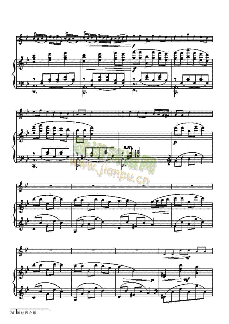 梦想者-钢伴谱弦乐类小提琴 4