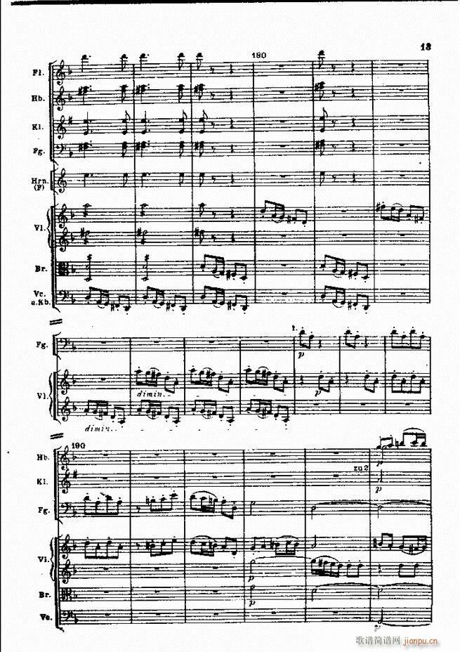 贝多芬 田园交响曲 全部 目录1 60(总谱)29