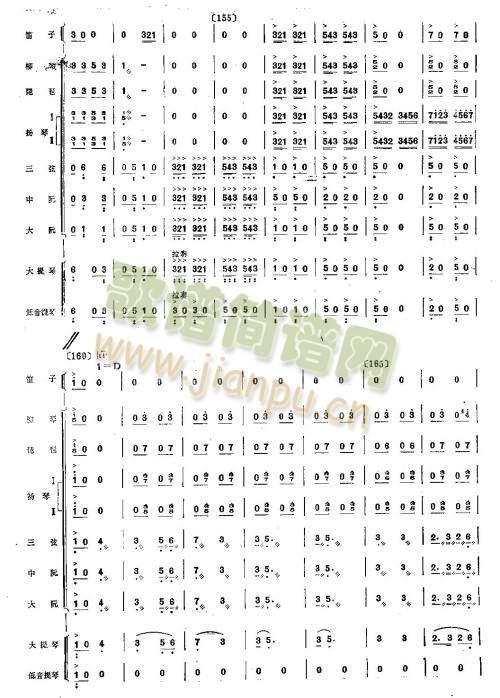 舞剧组曲9-16(总谱)7