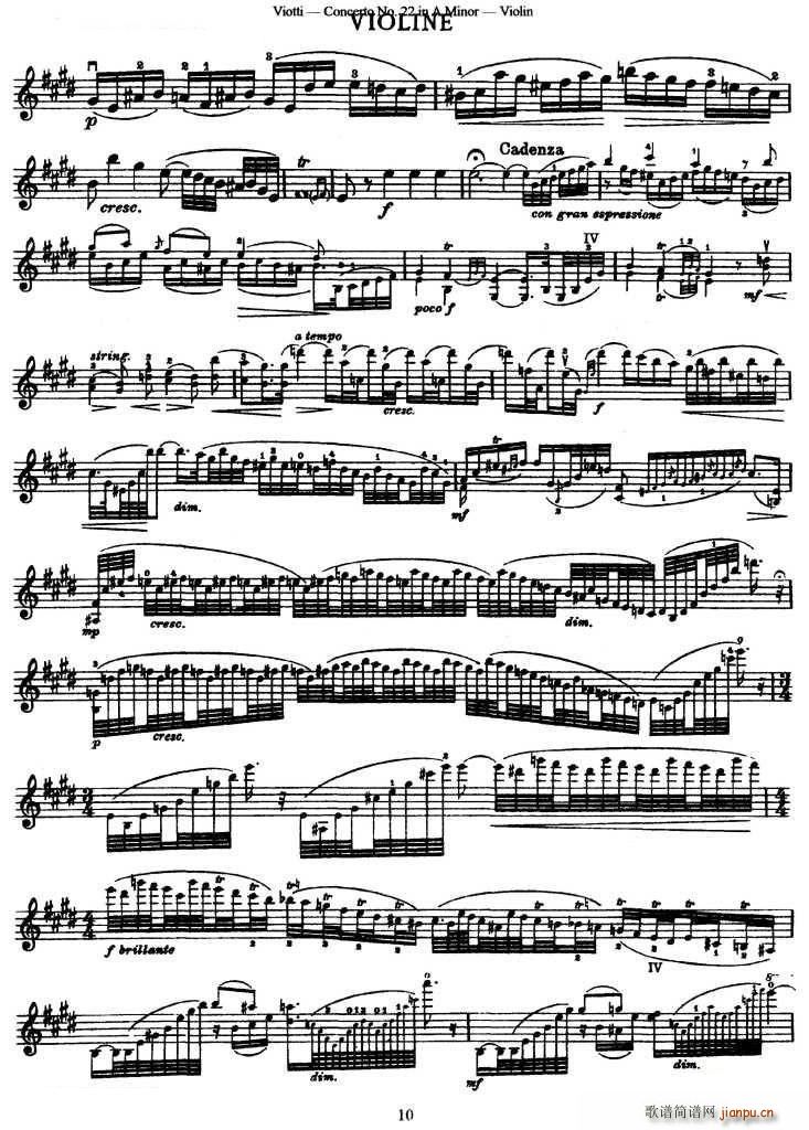 Concerto No.22 in A Minor 2