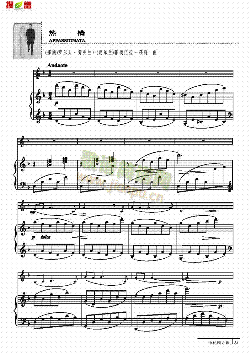 热情-钢伴谱弦乐类小提琴(其他乐谱)1